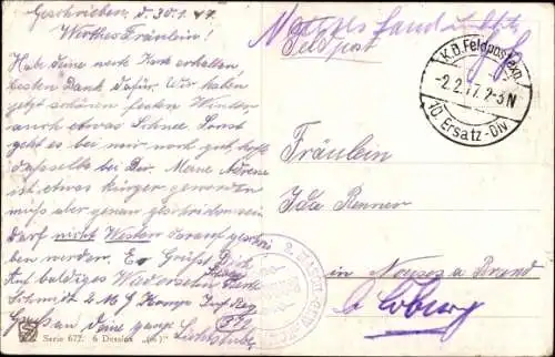 Künstler Ak Motormörser in Stellung, Kinder