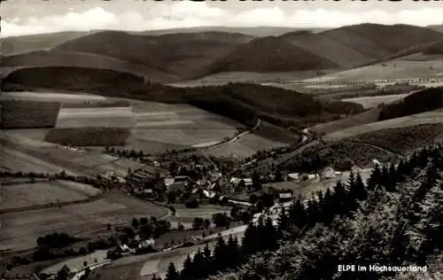 Ak Elpe Bestwig im Sauerland, Panorama