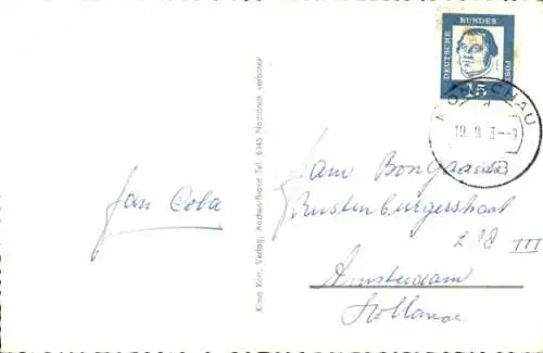 Ak Monschau Montjoie in der Eifel, Teilansicht, Brücke, Fachwerkhäuser