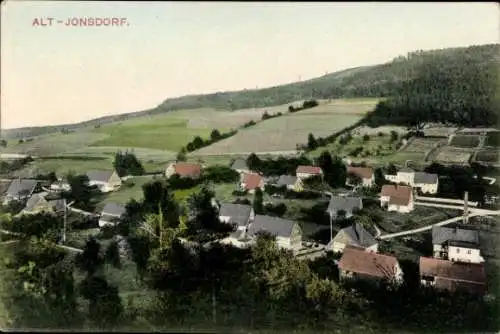 Ak Jonsdorf in Sachsen, Totalansicht