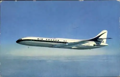 Ak Französisches Passagierflugzeug, Air France, Caravelle