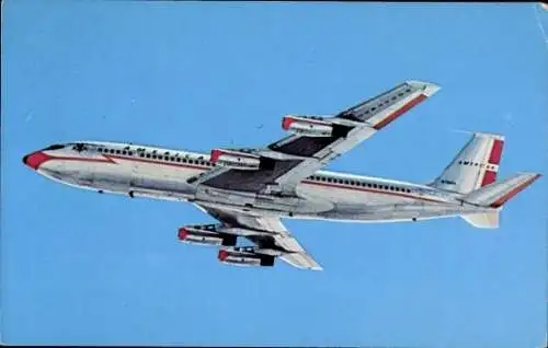 Ak Amerikanisches Passagierflugzeug, American Airlines 707 Jet