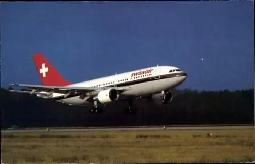 Ak Schweizer Passagierflugzeug, Swissair, Airbus A310 Europe