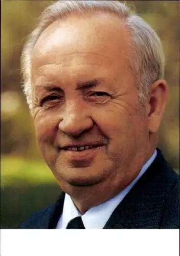 Ak Politiker Gerhard Weiser, Portrait, Autogramm