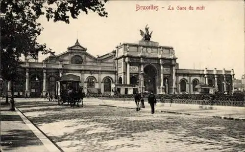 Ak Brüssel Brüssel, La Gare du Midi