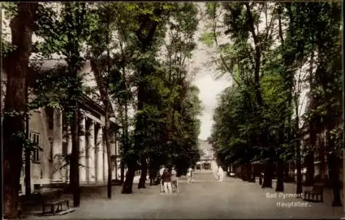 Ak Bad Pyrmont in Niedersachsen, Hauptallee