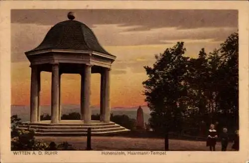 Ak Witten an der Ruhr, Hohenstein, Haarmann-Tempel, Kinder