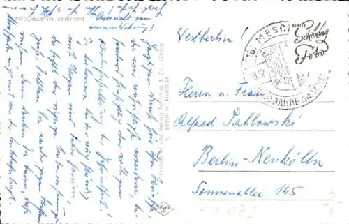 Ak Meschede im Sauerland, Gesamtansicht