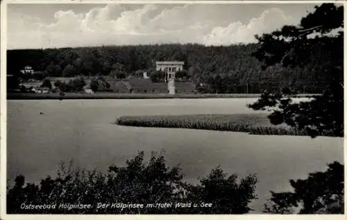 Ak Ostseebad Kölpinsee auf Usedom, Hotel Wald und See, Haus Kölpinshöh