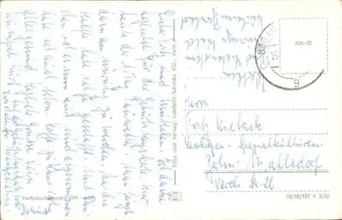 Ak Bad Liebenstein im Thüringer Wald, Teilansicht