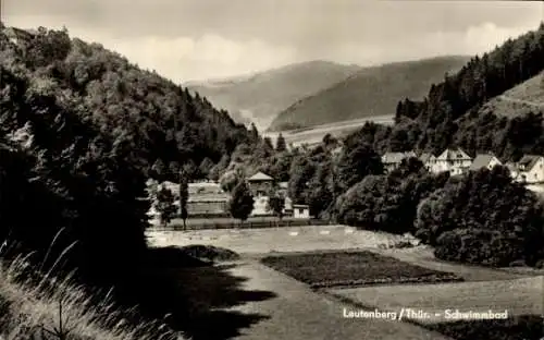 Ak Leutenberg in Thüringen, Schwimmbad