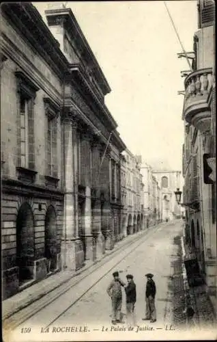 Ak La Rochelle Charente Maritime, Le Palais de Justice