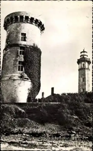 Ak Île de Ré Charente Maritime, l'Ancien, le Nouveau Phare des Baleines