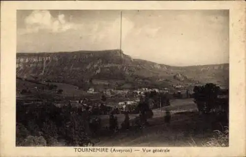 Ak Tournemire Aveyron, Vue generale