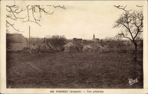 Ak Foissac Aveyron, Vue generale