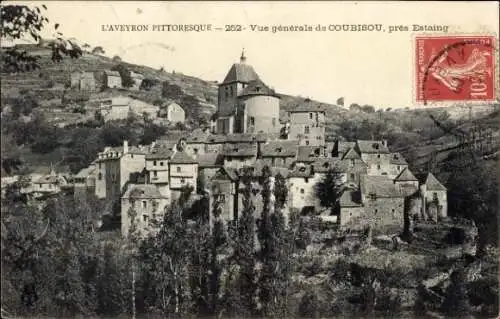 Ak Coubisou Aveyron, Vue generale