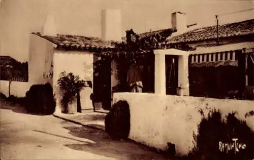 Ak La Cotinière Saint Pierre d'Oléron Charente Maritime, Les petits maisons blanches