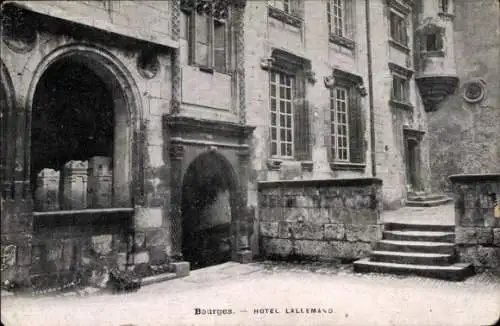 Ak Bourges Cher, Hotel L'Allemand