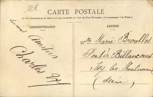 Ak Cambrai Nord, Rathaus, Rathaus, Markt