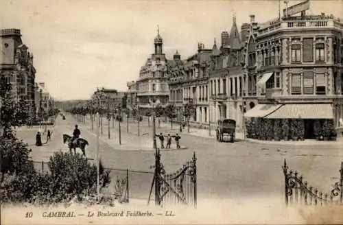 Ak Cambrai Nord, Boulevard Faidherbe