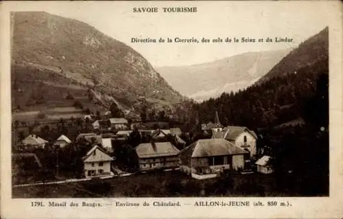 Ak Aillon le Jeune Savoie, Direction de la Correrie des cols de a Sciaz et du Lindar, Massif des Ber