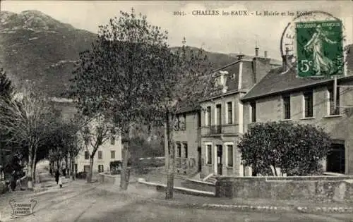 Ak Challes les Eaux Savoie, Mairie, Schule