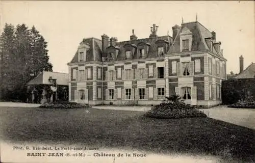 Ak Saint Jean les Deux Jumeaux Seine et Marne, Chateau de la  Noue