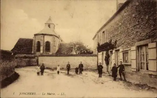 Ak Jonchery sur Vesle Marne, La Mairie