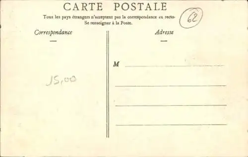 Ak Courrières Pas de Calais, The Mine Disaster, Grubenunglück 1906, Überlebende