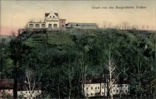 Ak Dohna in Sachsen, Burgschänke