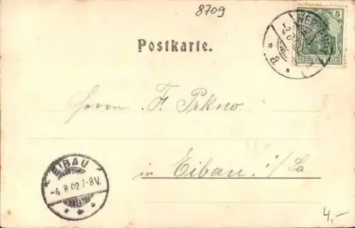 Ak Herrnhut in der Oberlausitz Sachsen, Gesamtansicht