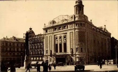 Ak Madrid Spanien, Avenida de Pi y Margall, Cine del Callao