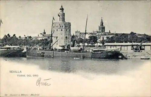 AK Sevilla Andalusien Spanien, Torre del Oro