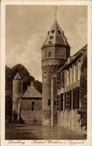 Ak Domburg Veere Zeeland Niederlande, Schloss Westhove