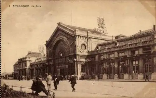 Ak Charleroi Wallonia Hennegau, Gare