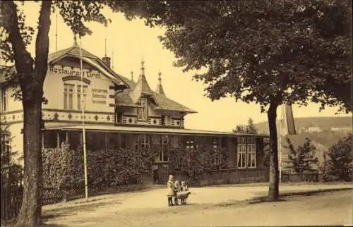 Ak Frankenberg an der Zschopau Sachsen, Restaurant Tirol, Kinder