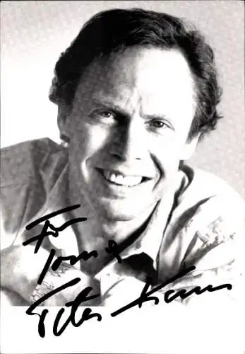 Ak Schauspieler Peter Kraus, Portrait, Autogramm