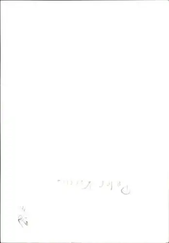 Ak Schauspieler Peter Kraus, Portrait, Autogramm