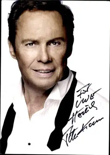 Ak Schauspieler und Sänger Peter Kraus, Portrait, Autogramm