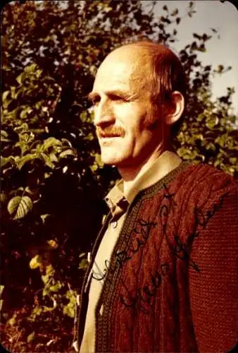 Ak Schauspieler Hans Gruber, Portrait, Autogramm