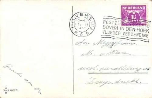 Ak, Katzen, Wasserrutsche