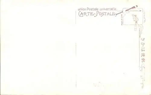 Ak Glückwunsch Neujahr, Bernhardiner, Hund