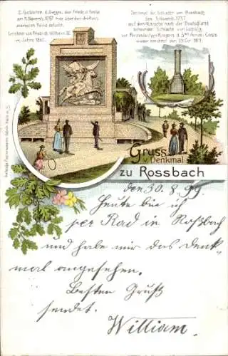 Litho Roßbach Braunsbedra, Kriegerdenkmal