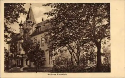 Ak Bredeney Essen im Ruhrgebiet, Kurhaus Ruhrstein, Inh. Fritz Holländer