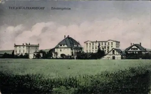 Ak Teichwolframsdorf in Thüringen, Erholungsheim