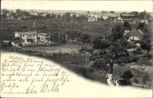 Ak Międzyzdroje Ostseebad Misdroy Pommern, Panorama