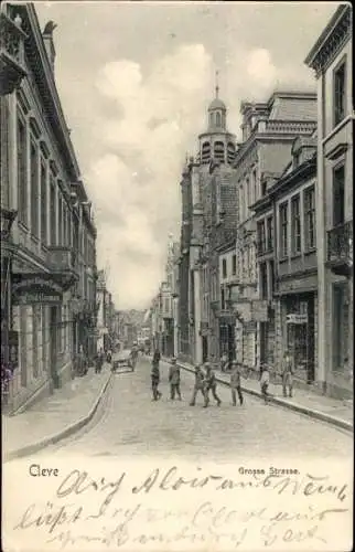 Ak Bad Cleve Kleve am Niederrhein, Große Straße, Geschäft Cosman