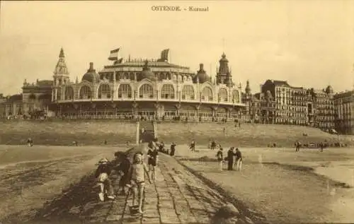 Ak Oostende Ostende Westflandern, Kursaal