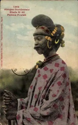 Ak Westafrika, Foulah Woman