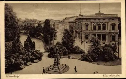 Ak Düsseldorf am Rhein, Corneliusplatz